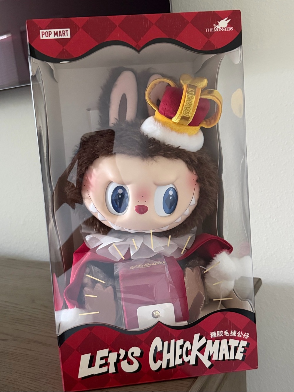 THE MONSTERS Let's Checkmate Series-Vinyl Plush Doll